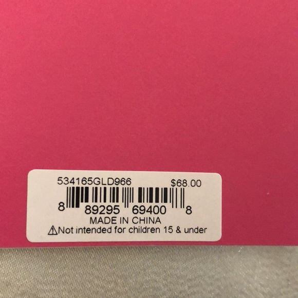 Betsey Johnson Burnished Gold Tone Butterfly Handbag Charm Key Fob Crystal NWT - Picture 14 of 16